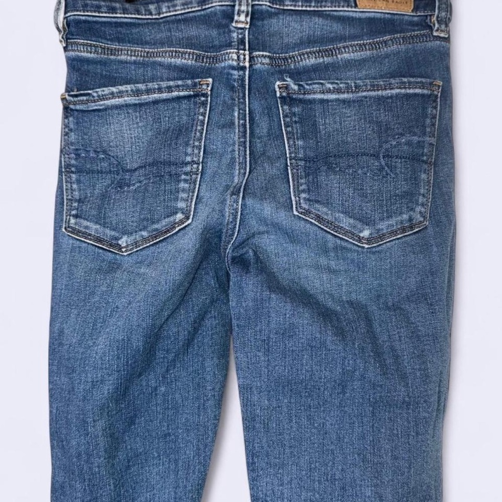 American Eagle Women’s Distressed Skinny Jeans Size 4
